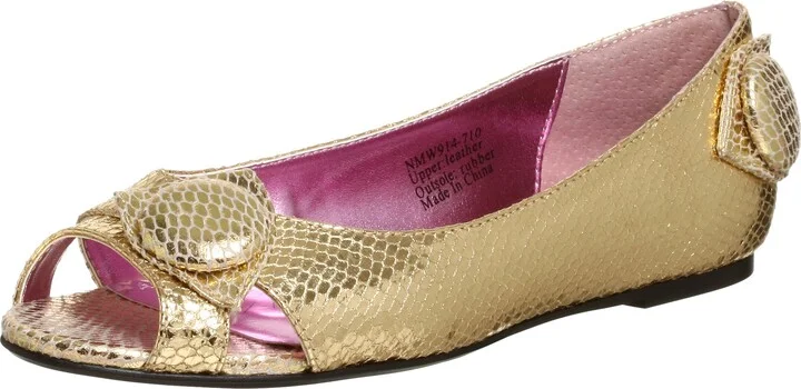 Naughty Monkey Women's Button It Up Flat