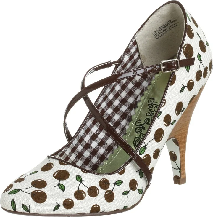 Naughty Monkey Women's Cherry Pop Pump