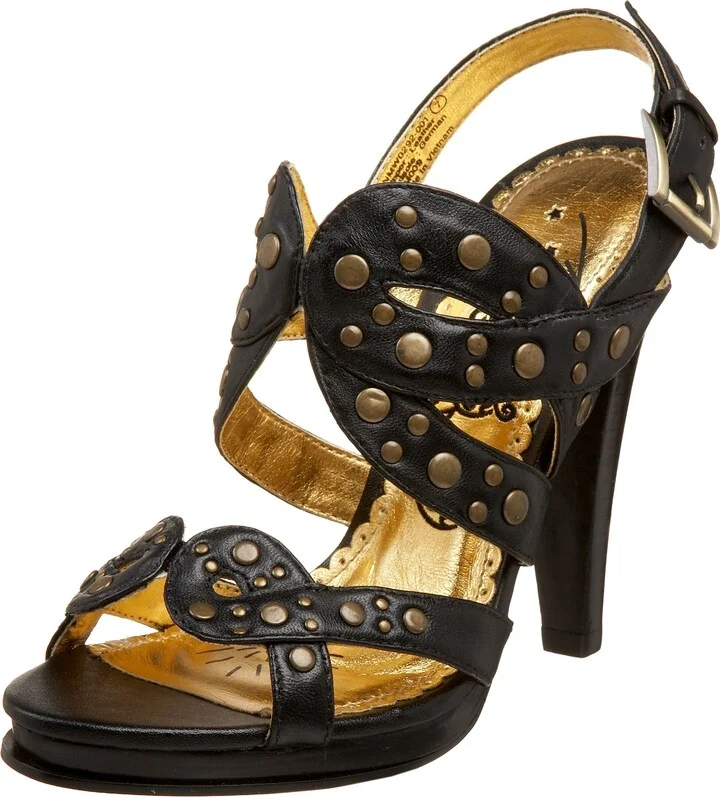Naughty Monkey Women's Close Encounter Studded Pump