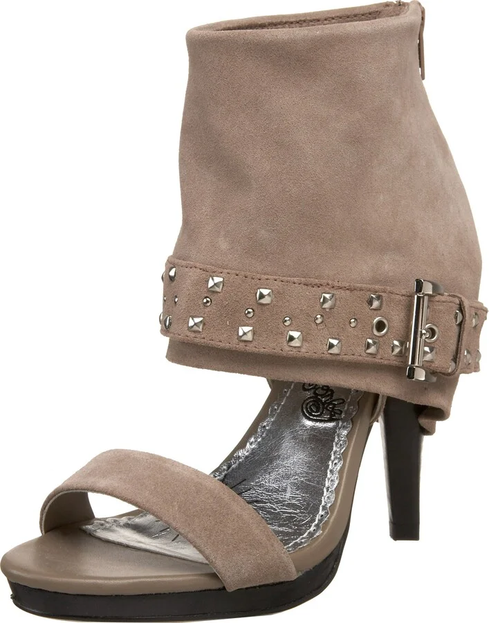 Naughty Monkey Women's Hitched Ankle-Strap Sandal