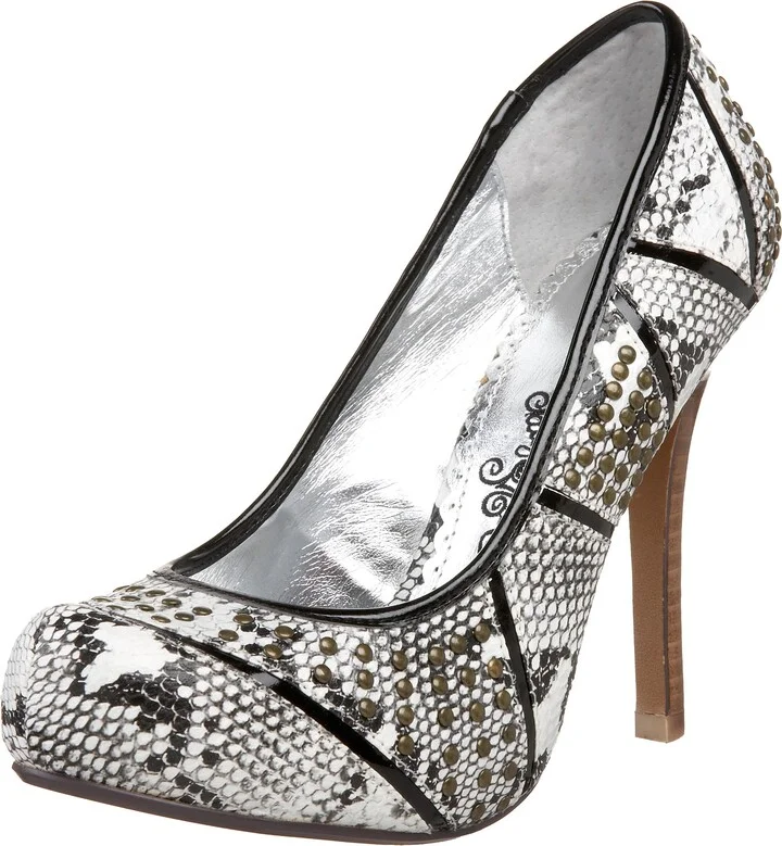 Naughty Monkey Women's Me O My Animal Printed Pump