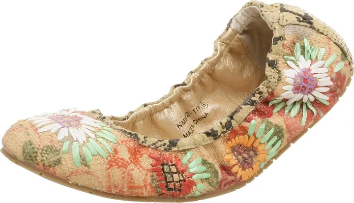 Naughty Monkey Women's Oopsy Daisy Flat