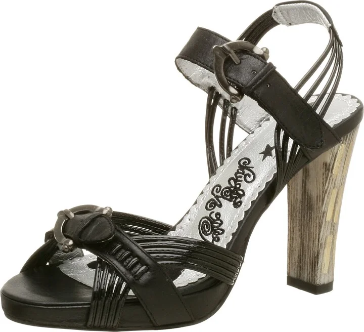 Naughty Monkey Women's Platinum Card Sandal
