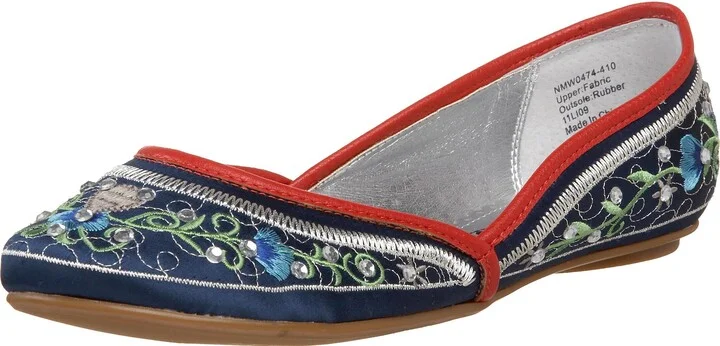 Naughty Monkey Women's Raja Sequined Flat