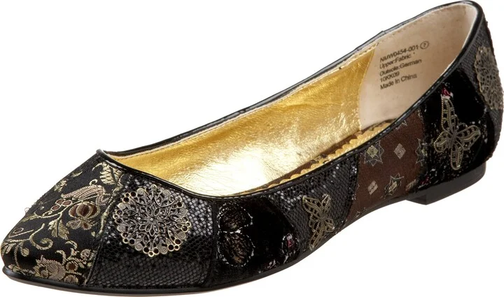 Naughty Monkey Women's Rock & Peace Flat