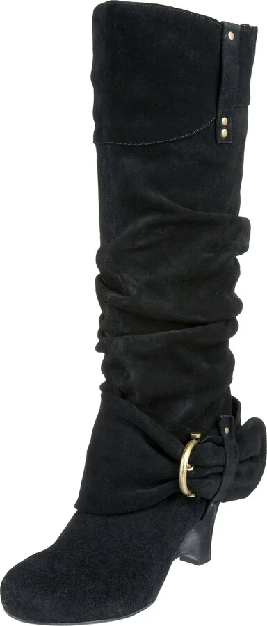 Naughty Monkey Women's Rounded Up Suede Boot