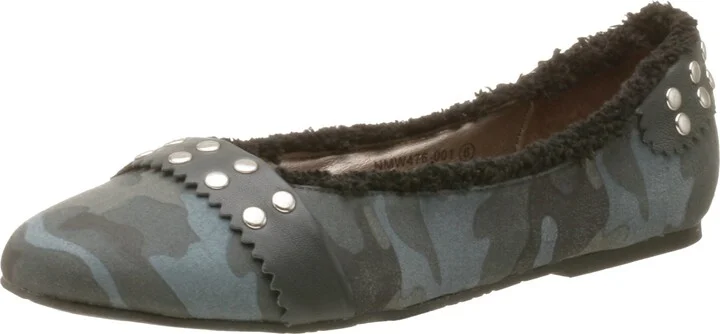 Naughty Monkey Women's Side-Step Ballet Flat