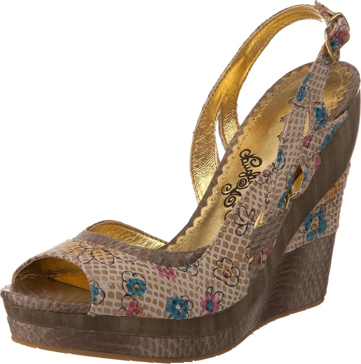 Naughty Monkey Women's Snake Bite Slingback Sandal
