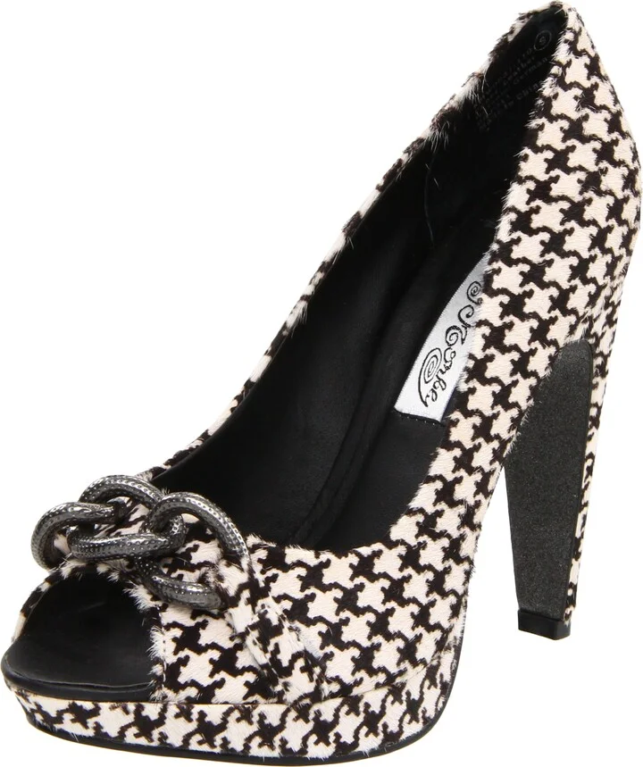 Naughty Monkey Women's Wham Bam Open-Toe Pump