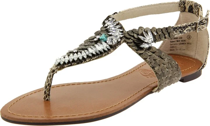 Naughty Monkey Women's Zumba Thong Sandal