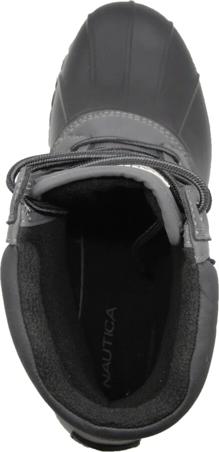 Nautica Men's Channing Cold Weather Boots - Charcoal, Black - Image 4
