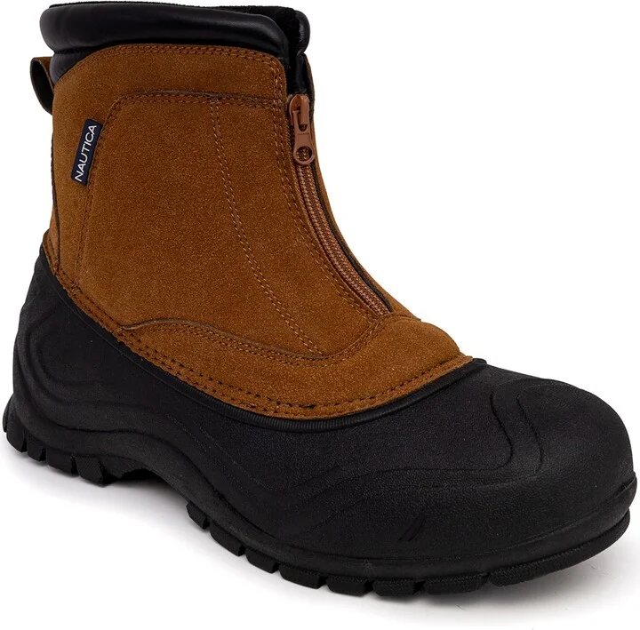 Nautica Men's Tide Water Winter Boots - Brown/Black