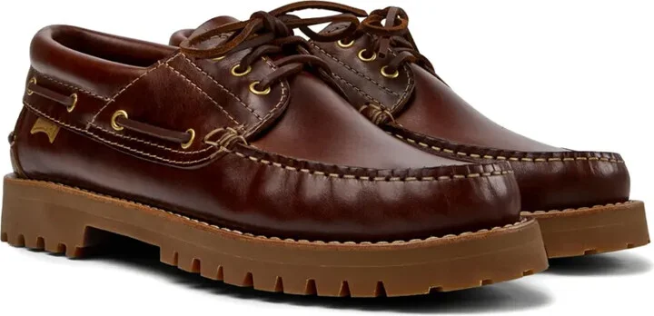 Nautico apron-toe leather boat shoes - Image 2