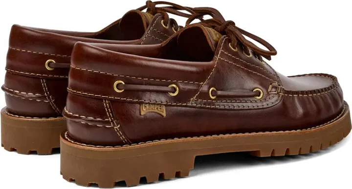 Nautico apron-toe leather boat shoes - Image 3