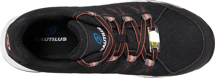 Nautilus Safety Footwear Accelerator Black Carbon Toe SD10 - 1347 Women's Shoes Black : 6 B - Medium, Textile/Synthetic - Image 2