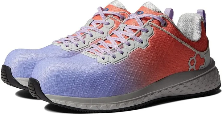 Nautilus Safety Footwear Altus CT Women's Shoes Purple/Peach : 6 B - Medium, Textile