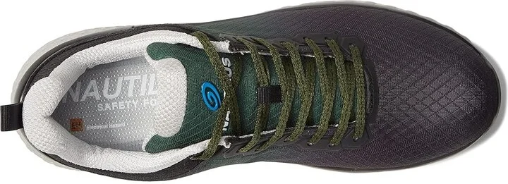 Nautilus Safety Footwear Altus Men's Shoes Black/Green : 10 D - Medium, Textile - Image 2