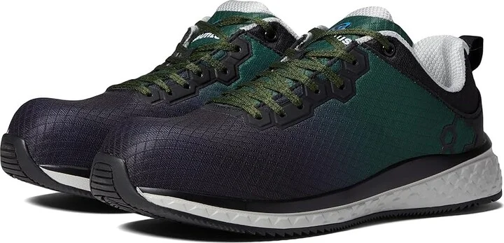 Nautilus Safety Footwear Altus Men's Shoes Black/Green : 10 D - Medium, Textile