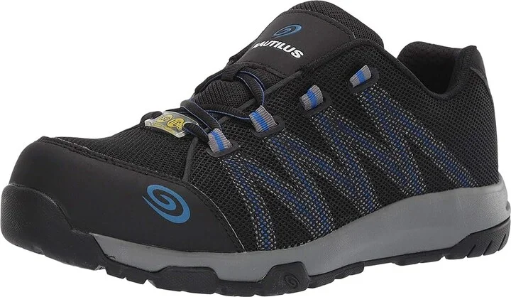 Nautilus Safety Footwear N1345 Carbon Nanofiber Safety Toe SD Men's Shoes Black : 11 D - Medium, Synthetic/Textile - Image 2