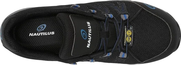 Nautilus Safety Footwear N1345 Carbon Nanofiber Safety Toe SD Men's Shoes Black : 11 D - Medium, Synthetic/Textile - Image 3
