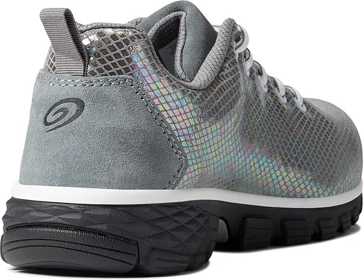 Nautilus Safety Footwear Spark CT Women's Shoes Silver : 6 B - Medium, Textile/Leather - Image 4
