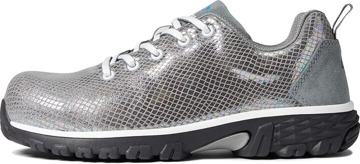 Nautilus Safety Footwear Spark CT Women's Shoes Silver : 6 B - Medium, Textile/Leather - Image 6