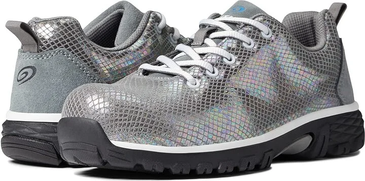 Nautilus Safety Footwear Spark CT Women's Shoes Silver : 6 B - Medium, Textile/Leather