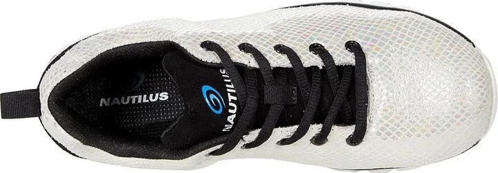 Nautilus Safety Footwear Spark CT Women's Shoes White : 5.5 B - Medium, Textile/Leather - Image 2