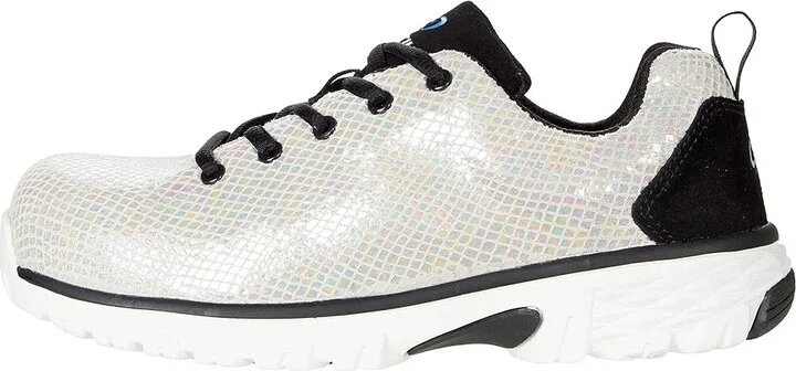 Nautilus Safety Footwear Spark CT Women's Shoes White : 5.5 B - Medium, Textile/Leather - Image 6