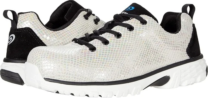 Nautilus Safety Footwear Spark CT Women's Shoes White : 5.5 B - Medium, Textile/Leather
