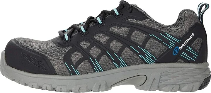 Nautilus Safety Footwear Stratus CT Women's Shoes Grey : 6 B - Medium, Textile/Synthetic - Image 6