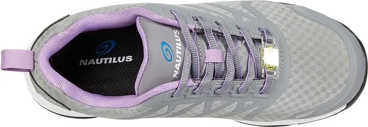 Nautilus Safety Footwear Velocity Grey Carbon Toe SD10 - 2489 Women's Shoes Grey : 6 B - Medium, Textile/Synthetic - Image 2