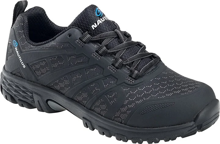 Nautilus Stratus Men's Athletic Work Shoe by FSI: Oil and Slip Resistant
