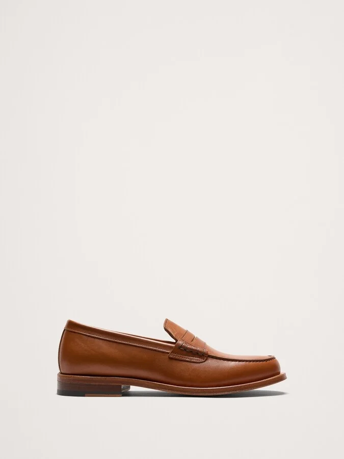 Cognac Brown Leather