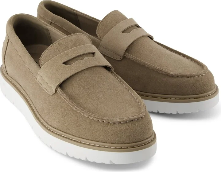 Navi TRVL LITE Havana Loafer Dune Suede Slip On - Image 2