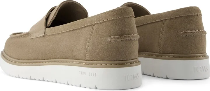 Navi TRVL LITE Havana Loafer Dune Suede Slip On - Image 3