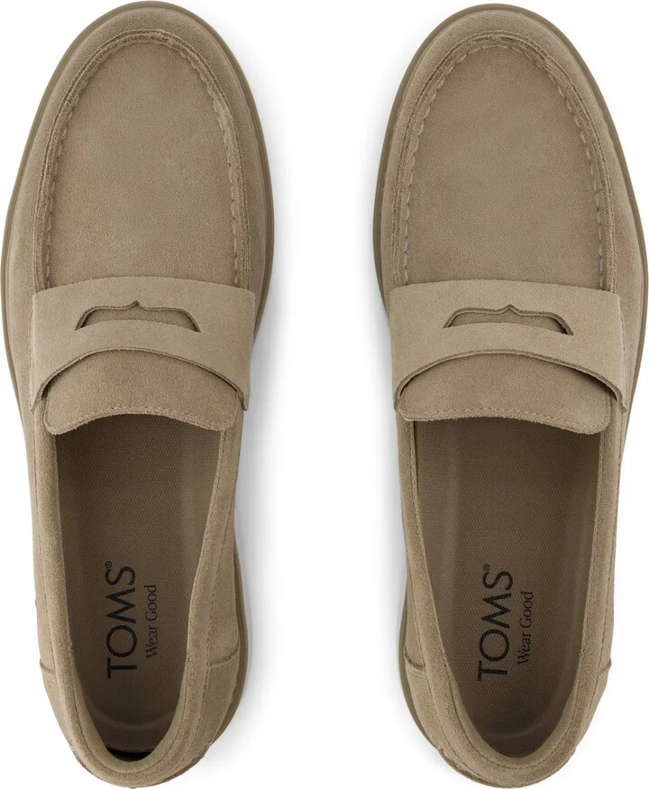 Navi TRVL LITE Havana Loafer Dune Suede Slip On - Image 4