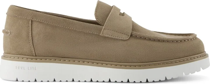Navi TRVL LITE Havana Loafer Dune Suede Slip On