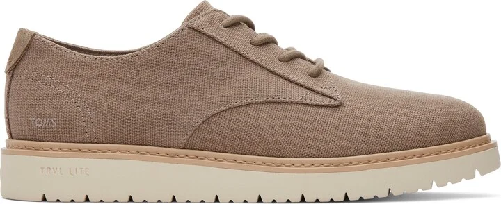 Navi TRVL LITE Taupe Heritage Canvas Dress Shoe