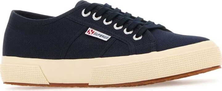 Navy Blue Canvas 2750 Sneakers - Image 2