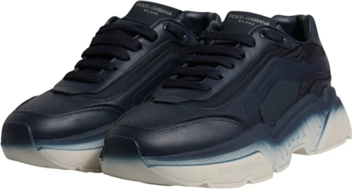Navy Blue Daymaster Low Top Men Sneakers Men's Shoes - Image 4