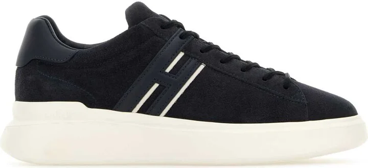 Navy Blue Suede H580 Sneakers
