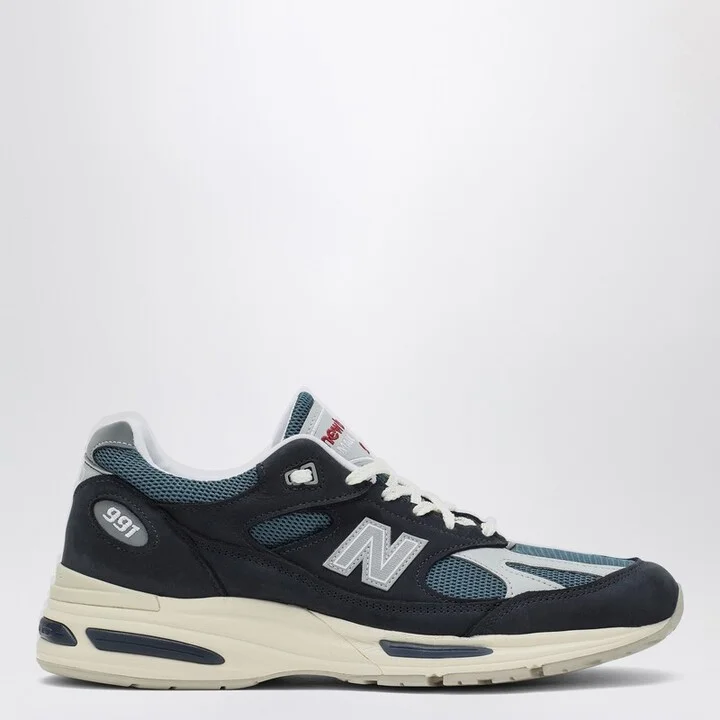 Navy blue/white sneaker Made in UK 991v2