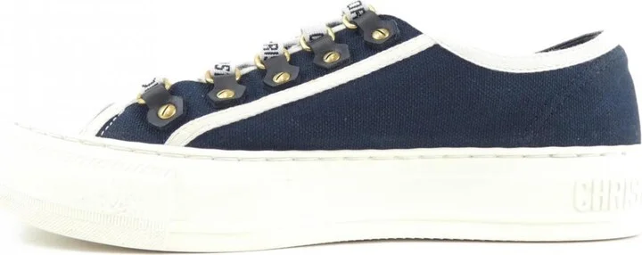 Navy White Sneakers (Pre-Owned) - Image 2