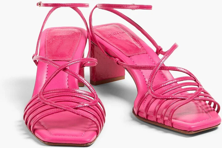 Naya 50 patent-leather sandals - Image 2