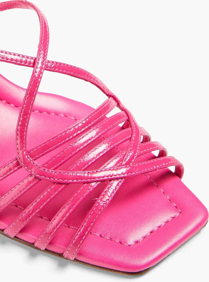 Naya 50 patent-leather sandals - Image 4