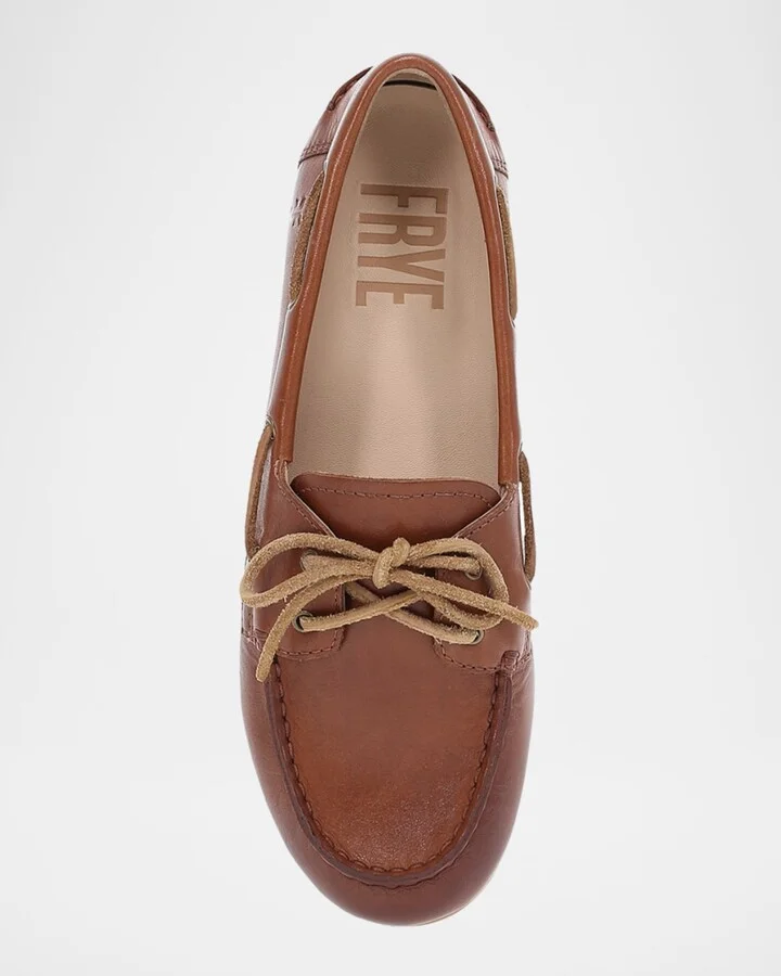 Naya Leather Boat Loafers - Image 3