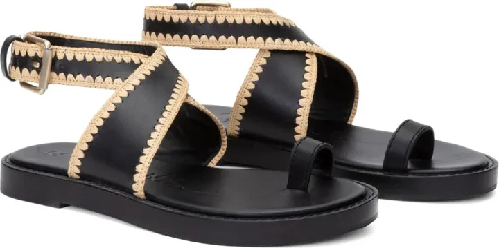 Naya raffia sandals - Image 2