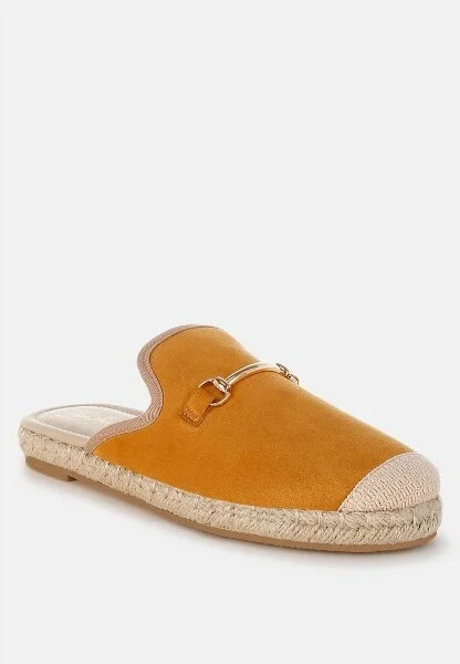 Nazaya Horsebit Detail Espadrilles Mules Women - Image 3