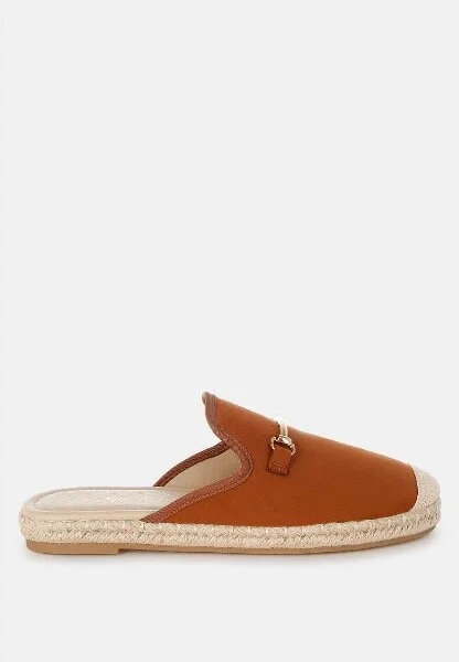 Nazaya Horsebit Detail Espadrilles Mules Women